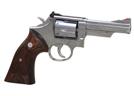 ウッドグリップ｜タナカワークス社製 S&W M19（Kフレーム・スクエアバット）｜チェッカー/ブラウン  [AWG-1467]
