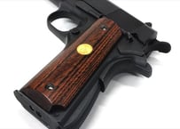 WEB限定】ウッドグリップ｜マルゼン製 ワルサーP38｜レッド [WST-326