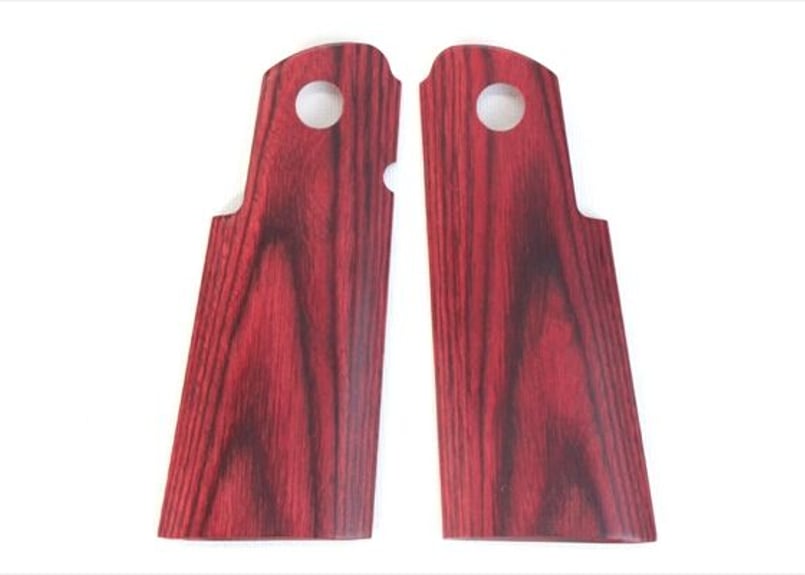 ウッドグリップ｜Hi-CAPA5.1/4.3/D.O.R｜スムース/レッド [AWG-1407