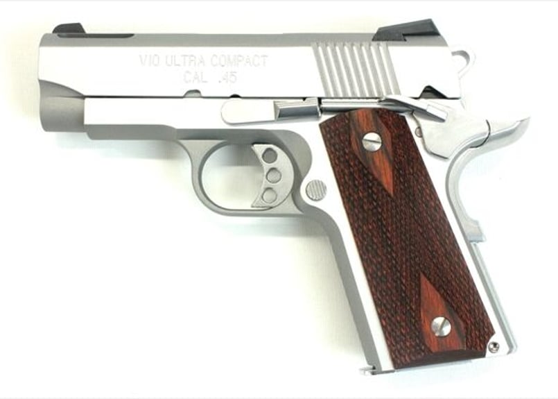 ウッドグリップ｜V10 ULTRA COMPACT｜チェッカー/ブラウン [AWG-1439]