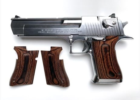 ウッドグリップ｜DESERT EAGLE.50AE  ｜スムース/ブラウン　[AWG-1429]
