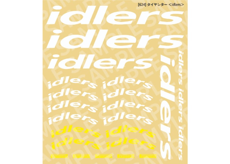 タイヤレター＜idlers＞ [VGP-624] | PANDORA-ONLINE STORE