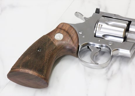 ウッドグリップ｜タナカワークス社製 Colt Python .357Magnum｜オーバーサイズ｜ウォルナット　[WST-333]