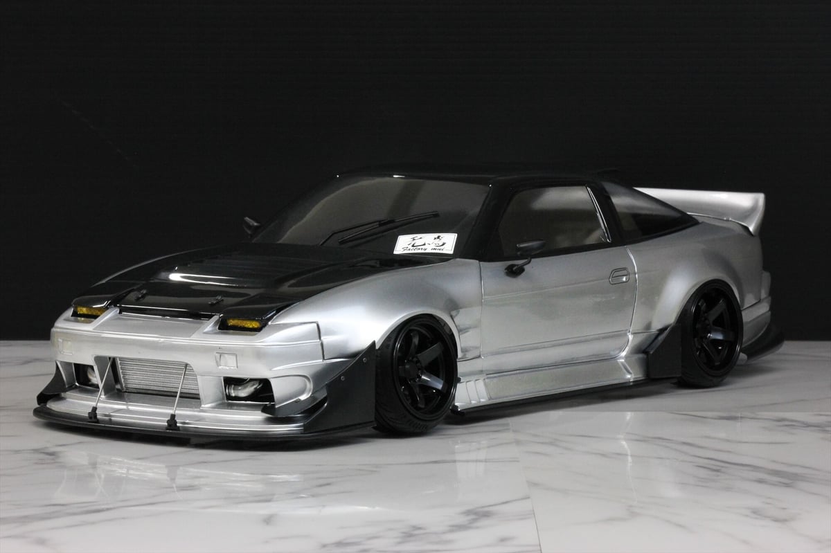 ギフ_包装 ☆パンドラRC日産180SX(神風)ORIGINLaboボディ ラジコン