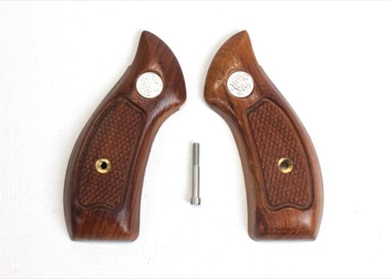 ウッドグリップ｜S&W｜Jフレーム｜M36チーフ用｜チーク