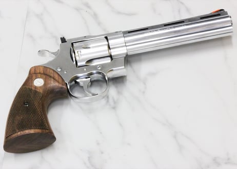 ウッドグリップ｜タナカワークス社製 Colt Python .357Magnum｜オーバーサイズ｜ウォルナット　[WST-333]