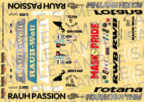 [VGP-620] RWB "RAUH PASSION" Complete Decal