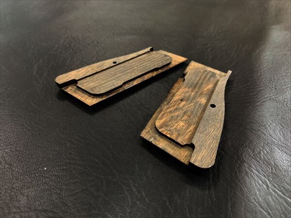 タナカ　ブローニングＨＰ　木グリ タナカワークス TANAKA WORKS グリップ ブローニング ハイパワー
