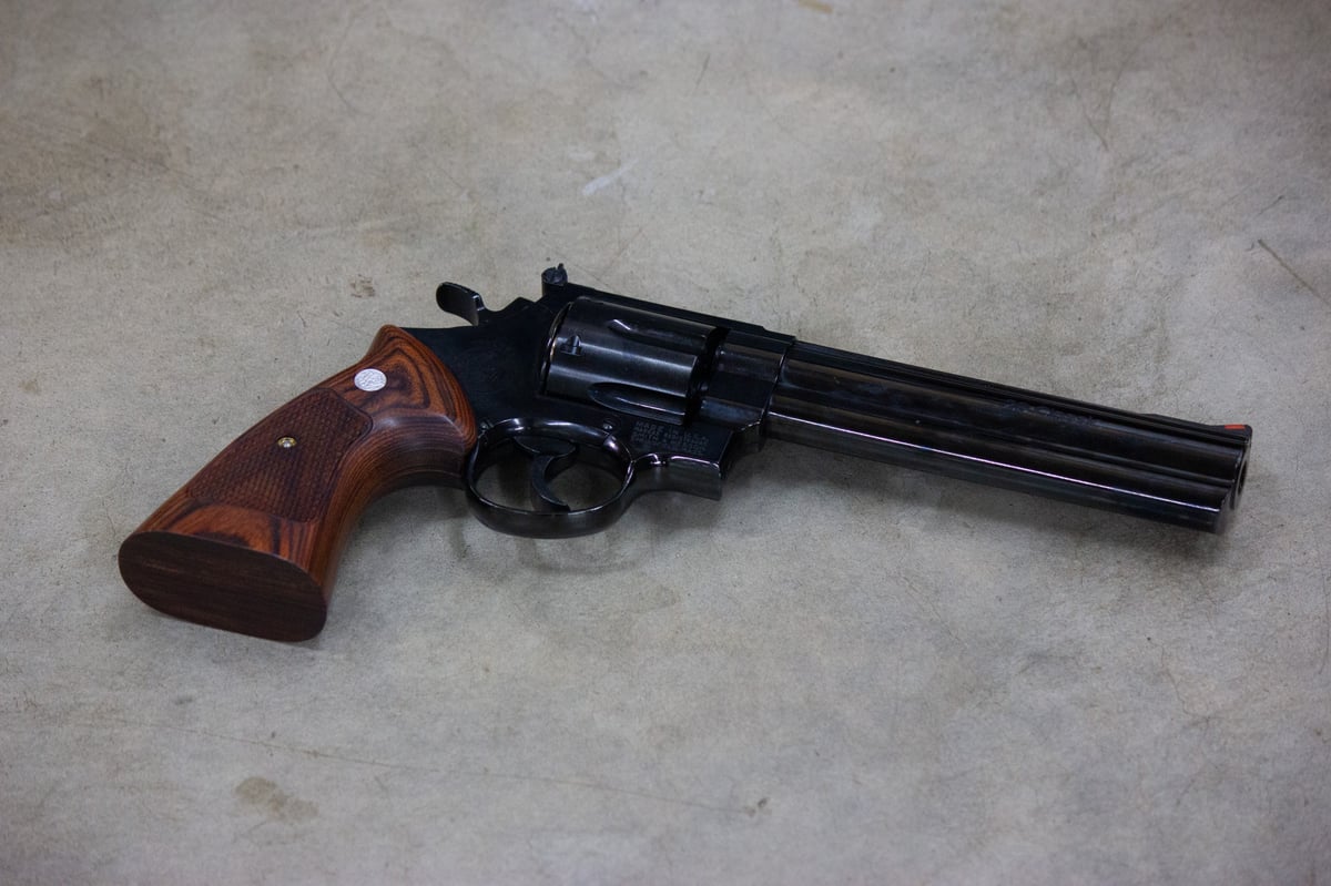 ウッドグリップ｜タナカワークス社製 S＆W M29（Nフレーム・スクエア