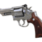 ウッドグリップ｜タナカワークス社製 S&W M19（Kフレーム・スクエアバット）｜チェッカー/ブラウン  [AWG-1467]