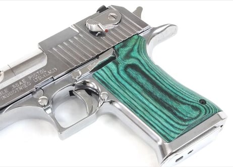 ウッドグリップ｜DESERT EAGLE.50AE｜グリーン [WST-327]