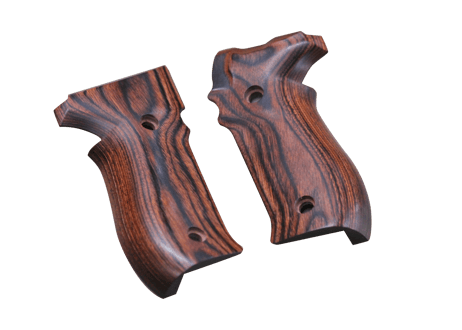 ウッドグリップ｜KSC SIG P226R｜スムーズ/ブラウン [AWG-1468]
