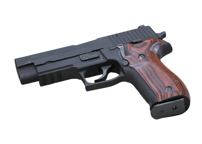 ウッドグリップ|KSC SIG P226R|スムーズ/ブラウン [AWG-1468 ウッドグリップ|KSC SIG P226R|スムーズ/ブラウン [AWG-1468