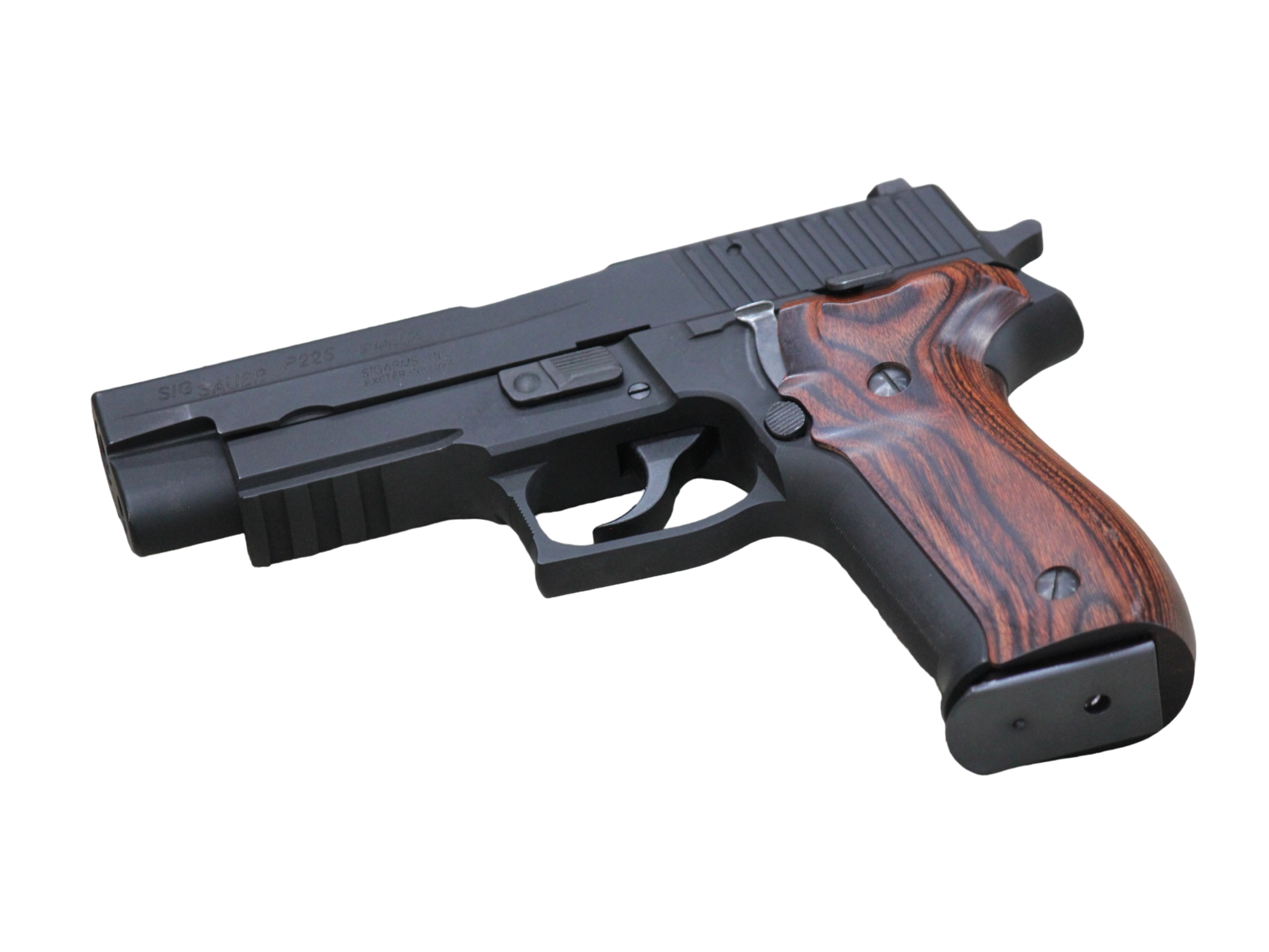 ウッドグリップ｜KSC SIG P226R｜スムーズ/ブラウン [AWG-1468] | PA