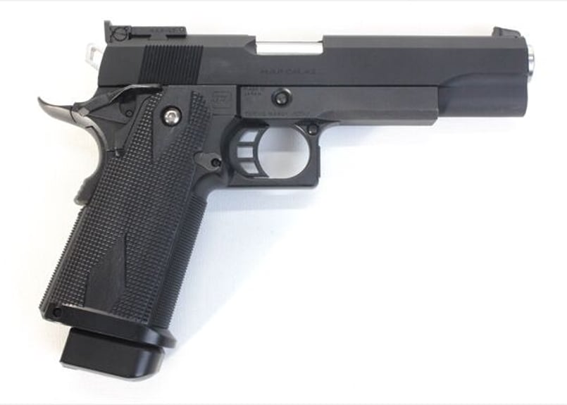ウッドグリップ｜Hi-CAPA5.1/4.3/D.O.R｜チェッカー/ブラック [WST-33