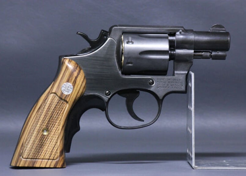 ウッドグリップ｜S&W｜M10｜K/Lフレーム”スクエアバットタイプ