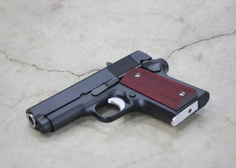 ウッドグリップ|東京マルイ デトニクス.45|フルチェッカー ウッドグリップ|東京マルイ デトニクス.45|フルチェッカー