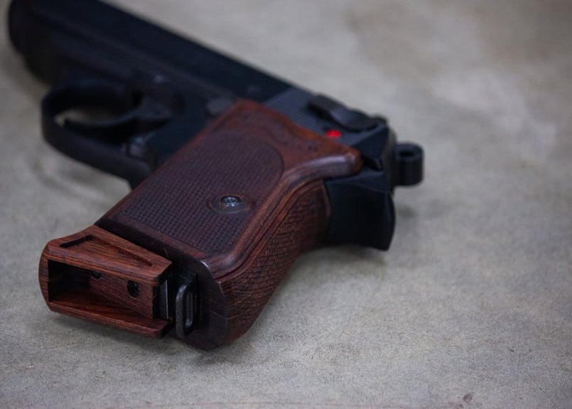 ウッドベース｜マルゼン製 ワルサーPPK／PPK/S用 マガジンボトム