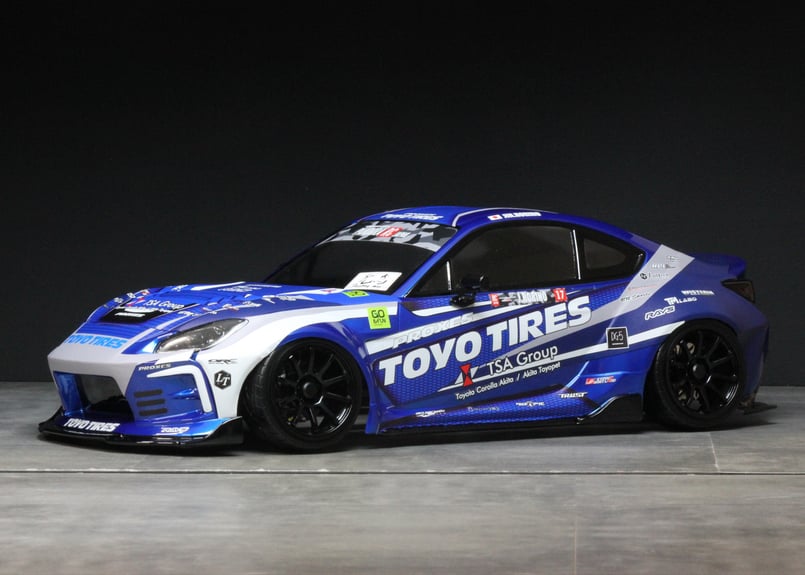 TOYO TIRES トヨタ GRカローラ　サポルト4個セットステッカー付き トミカとTeam TOYO TIRES DRIFTのコラボモデル 「Team TOYO