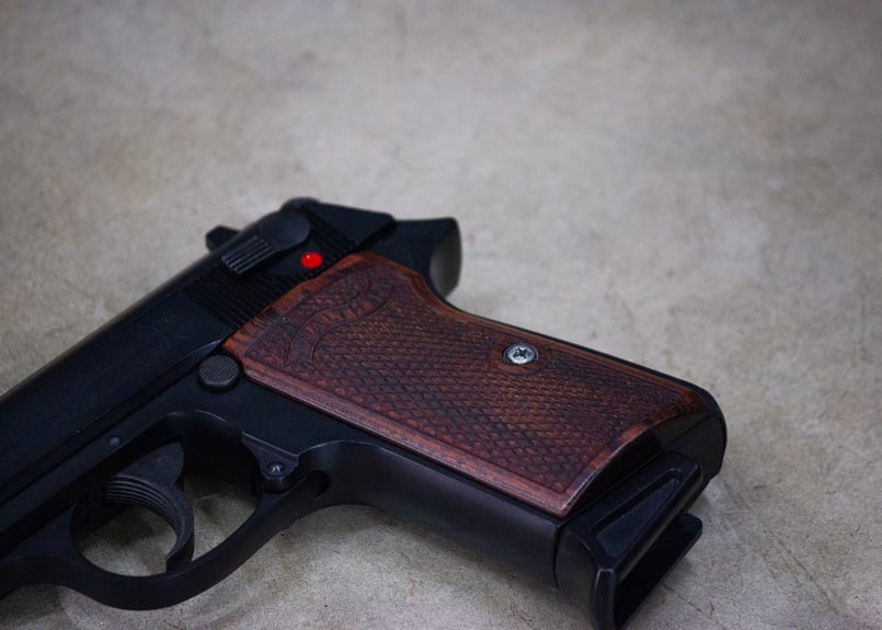 ウッドグリップ｜マルゼン製 ワルサーPPK/S、PP｜フルチェッカー