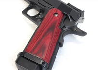 ウッドグリップ｜Hi-CAPA5.1/4.3/D.O.R｜スムース/レッド　[AWG-1407]