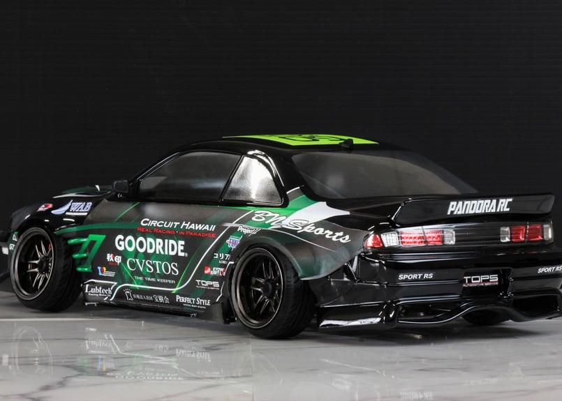 新品未開封　パンドラRC NISSAN シルビアS14後期 ＆堀野 仁バイナルS S14 シルビア（後期）BLS｜BN-Sports [PAB-3209] | PANDORA RC