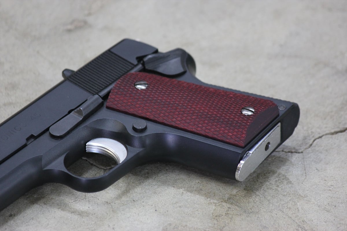 ウッドグリップ|東京マルイ デトニクス.45|フルチェッカー ウッドグリップ|東京マルイ デトニクス.45|フルチェッカー