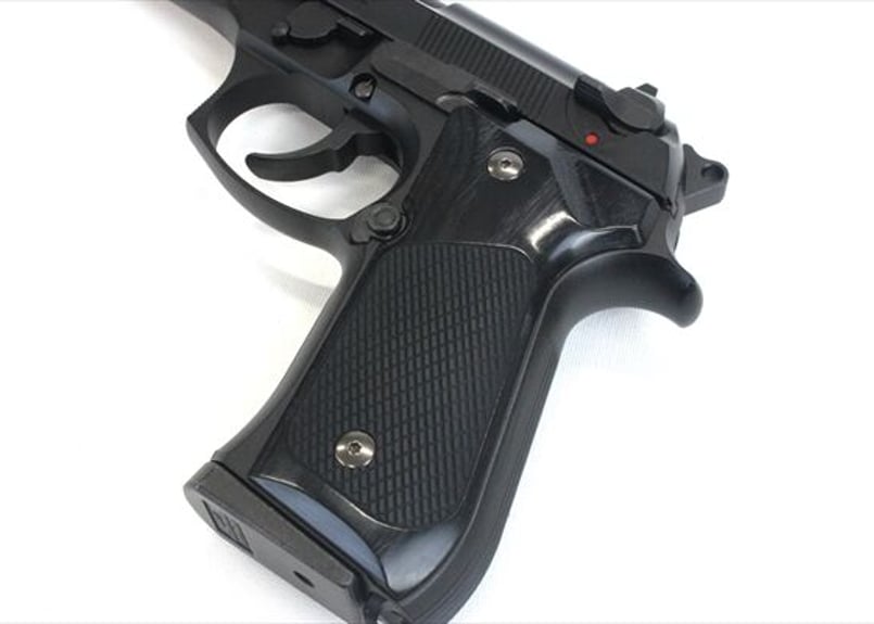 ブラック ハンドガン ウッドグリップ ウッドグリップ｜Carbon8（カーボネイト）M45シリーズ｜スムーズ