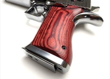 ウッドグリップ｜DESERT EAGLE.50AE  ｜スムース/レッド　[AWG-1430]
