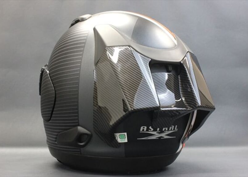 Arai ASTRAL-X｜ディフューザー｜スポイラーセット｜カーボン