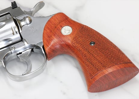 ウッドグリップ｜タナカワークス社製 Colt Python .357Magnum｜オーバーサイズ｜カリン　[WST-334]