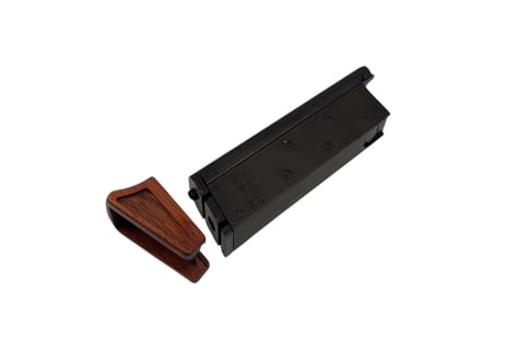 ウッドベース｜マルゼン製 ワルサーPPK／PPK/S用 マガジンボトム ＜ブラウン＞ [AWG-1470]