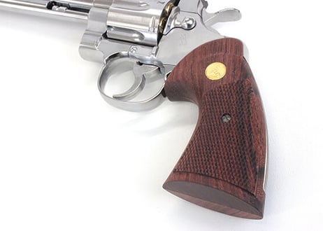ウッドグリップ｜タナカワークス社製 Colt Python .357Magnum｜オーバーサイズ / ローズウッド　[WST-347]