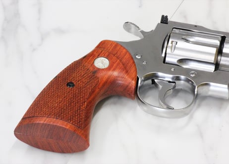 ウッドグリップ｜タナカワークス社製 Colt Python .357Magnum｜オーバーサイズ｜カリン　[WST-334]