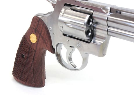 ウッドグリップ｜タナカワークス社製 Colt Python .357Magnum｜オーバーサイズ / ローズウッド　[WST-347]