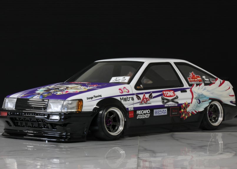 パンドラAE86レビンボディー3Dor パンドラ 「AE86レビン 3ドア」 | カッキーのラジドリ日記 ③
