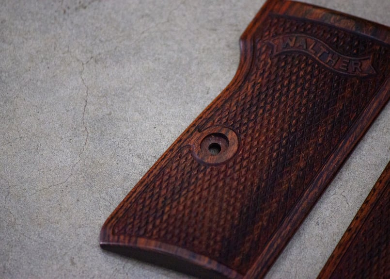 ウッドグリップ｜マルゼン製 ワルサーPPK/S、PP｜フルチェッカー