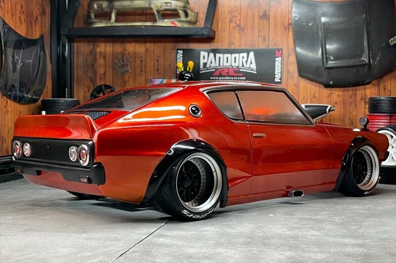 パンドラRC 日産 スカイライン 2000GT-R ケンメリ 塗装済みボディ KPGC110 スカイライン 2000GT-R ＜ケンメリ＞ [PAB-3211] | PAN