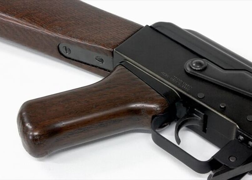 東京マルイ AK47(次世代 TYPE 3) ウッドストック換装 箱&ケース付 受注 マルイ次世代AK47用ウッドストック製作 | aohate custom