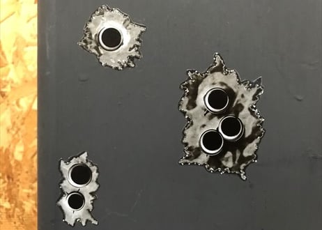 弾痕(メタル)｜.45ACP｜BULLET HOLES｜METAL