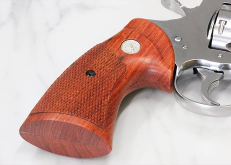 ウッドグリップ｜タナカワークス社製 Colt Python .357Magnum｜オーバーサイズ｜カリン　[WST-334]