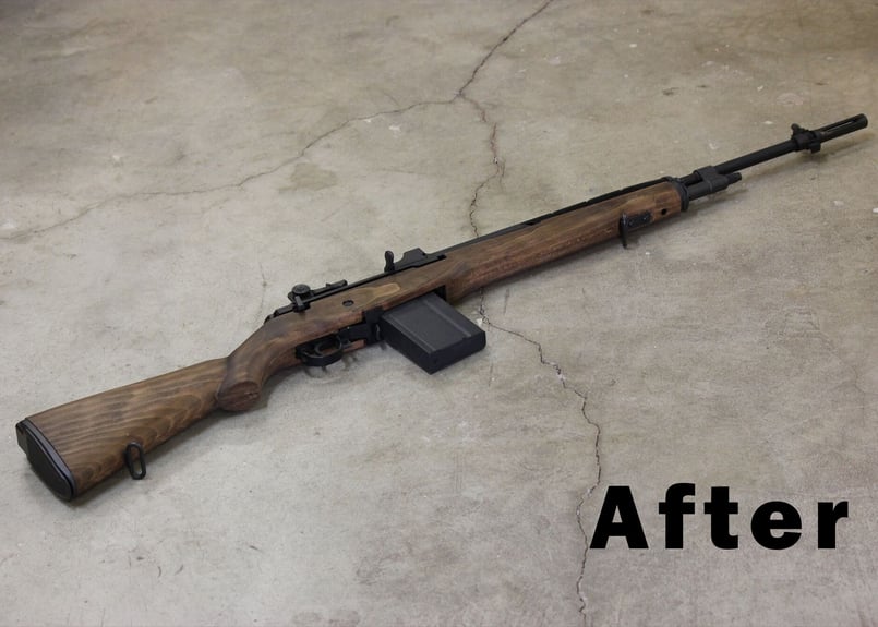 M1A 木製ストック オイル仕上げ M1A 木製ストックオイル仕上げ