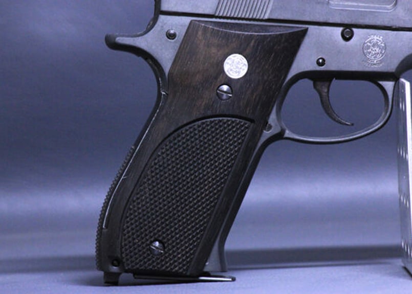 ウッドグリップ｜S&W｜M39/M439用｜黒檀 | PANDORA-ONLINE STORE