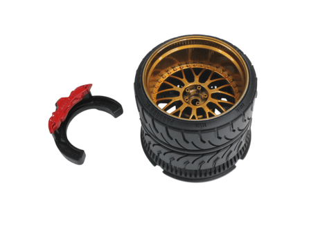 【塗装済み】プロポハンドル｜サンワ用 M17/MT-5/MT-44（RWB-M1）