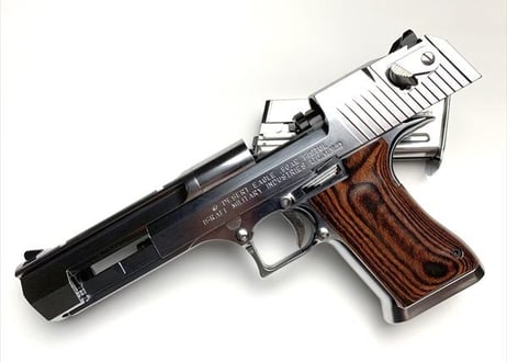 ウッドグリップ｜DESERT EAGLE.50AE  ｜スムース/ブラウン　[AWG-1429]