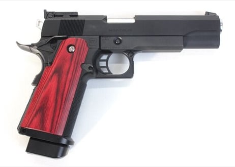 ウッドグリップ｜Hi-CAPA5.1/4.3/D.O.R｜スムース/レッド　[AWG-1407]
