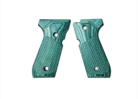 ウッドグリップ｜U.S.M9/M9A1｜チェッカー/グリーン [WST-342]