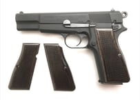 WEB限定】ウッドグリップ｜マルゼン製 ワルサーP38｜レッド [WST-326