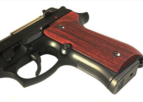 ウッドグリップ｜U.S.M9/M9A1｜スムーズ/ローズウッド　[WST-318]