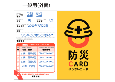 UNLEASH防災カード~外出・避難時に安心を届ける~